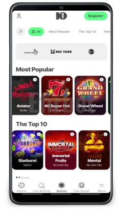 10Bet Huawei App SA Homepage