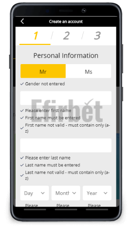 10CRIC Mobile registration