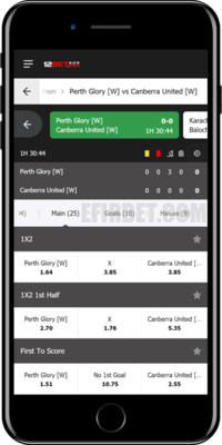 12bet ios app live betting
