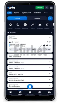 1Win App Live Betting