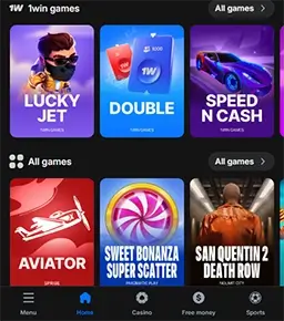 1Win Mobile Screenshot Nigeria