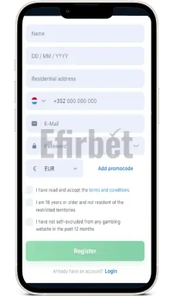 1 Win Register Mobile