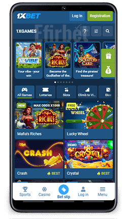 1xBet Android App 1xGames