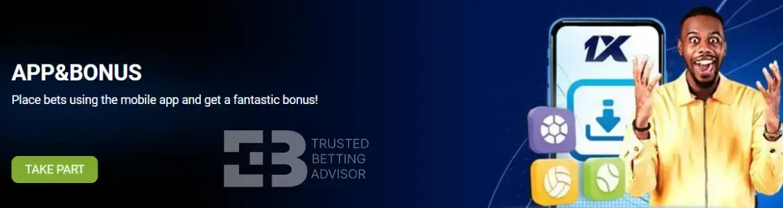 1xBet App Bonus Kenya