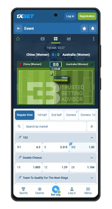 1xBet App Live Betting Android Nigeria