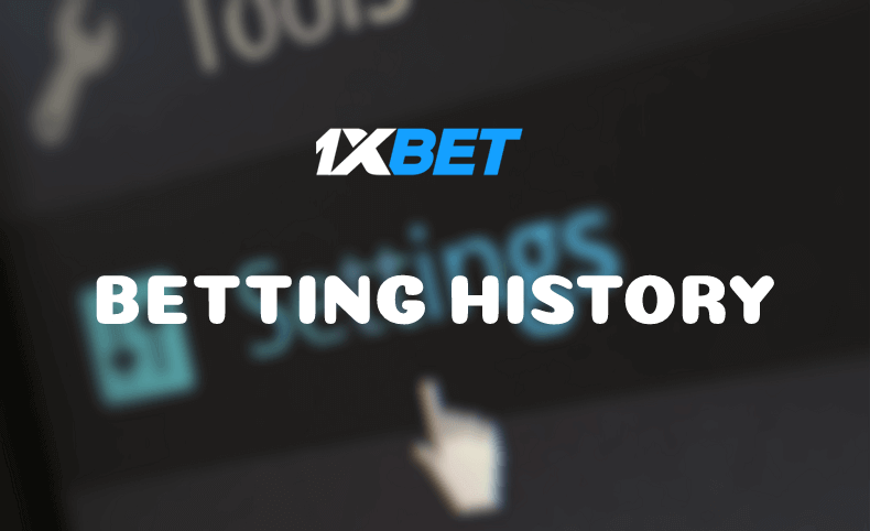 1xBet betting history