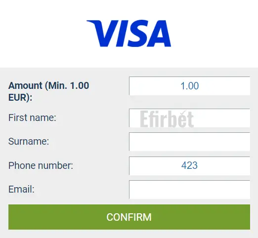 1xBet deposits