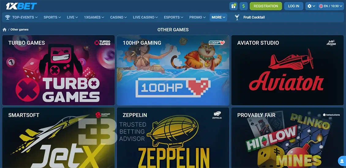 1xBet Other Games Nigeria