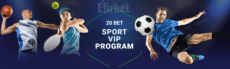 20Bet sports VIP program