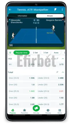 22bet mobile app live betting