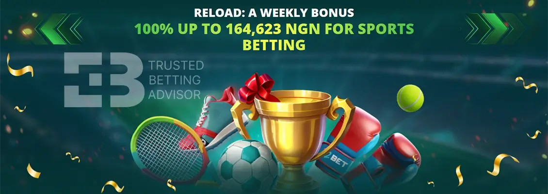 22Bet Nigeria Friday Reload