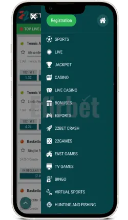 22bet mobile site for iOS