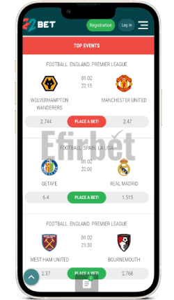 22bet app for ios sports