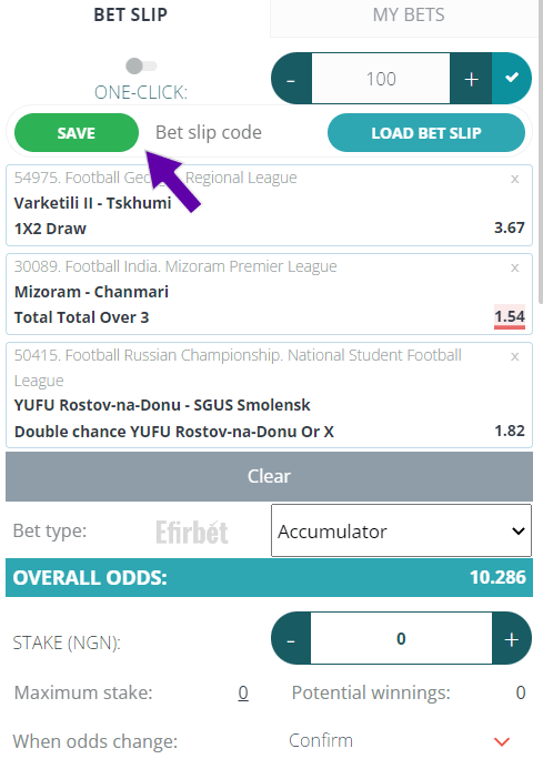 22Bet How to Save Bet Code