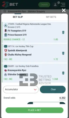 22Bet Welcome Bonus Qualifying Betslip NG