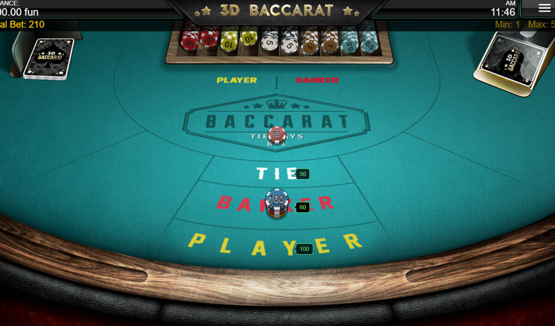 Try 3D Baccarat Now!