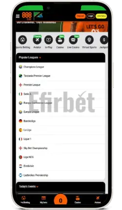 888Bet Tanzania App iOS