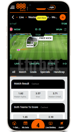 888Bets apk live betting