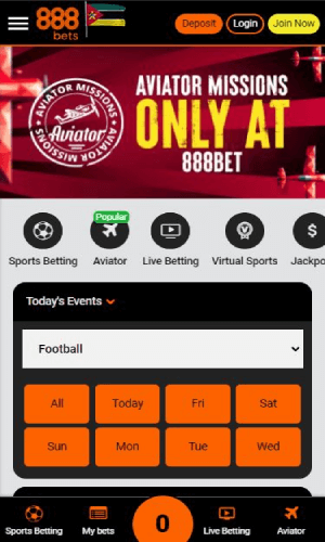888Bets Mozambique Mobile Featured Image