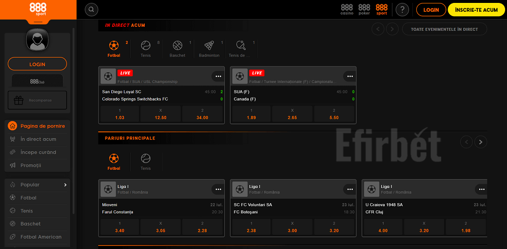 888Sport Best betting sites Romania