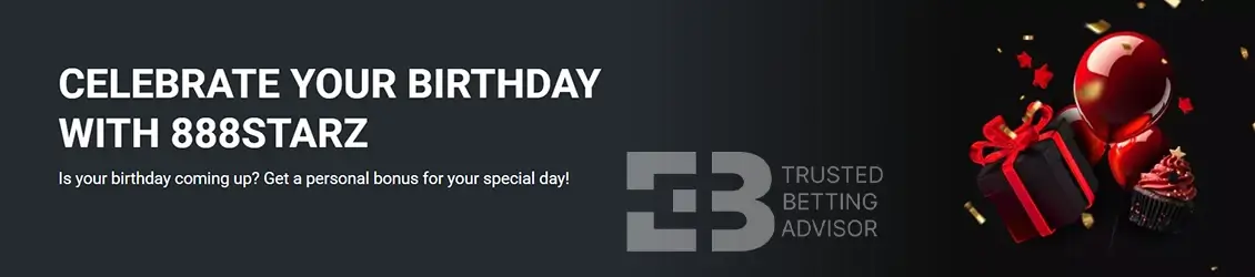 888starz Birthday Bonus