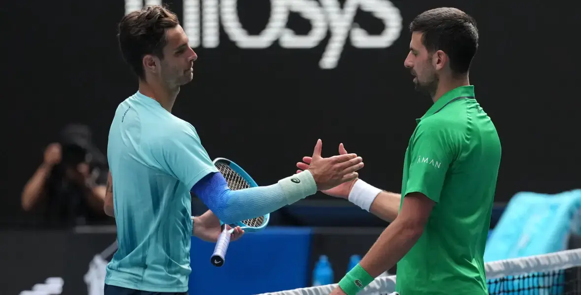 Australian Open 2026 Lorenzo Musetti Vs Novak Djokovic