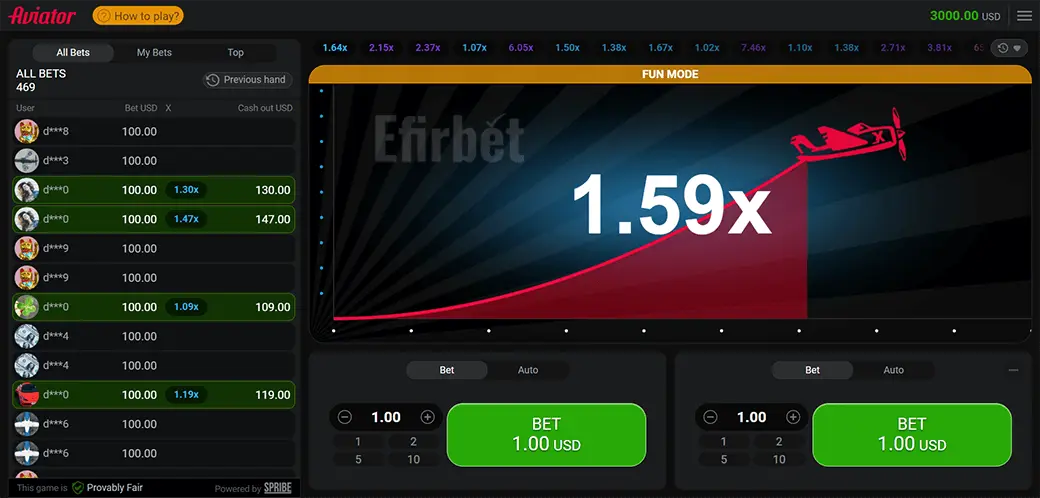 Supabets Instant Games - Aviator Demo Play