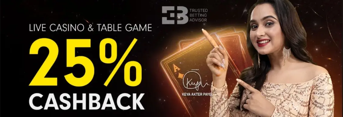 Bajilive 999.com Cashback bonus