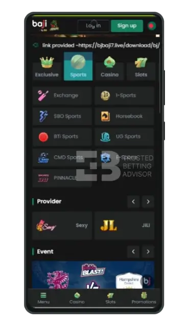 Baji live App Android