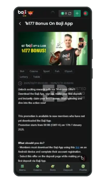 Bajilive app bonus