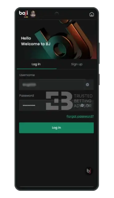 Bajilive mobile login