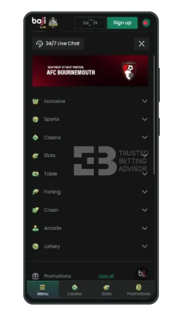 Bajilive Mobile app for android