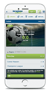 bet-at-home mobile version