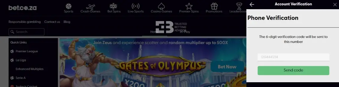 Bet.co.za FICA