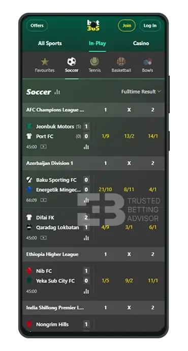 Bet365 Android App Sports