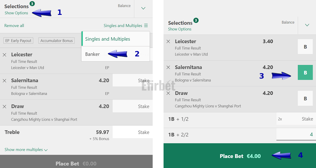 Bet365 Banker Bet