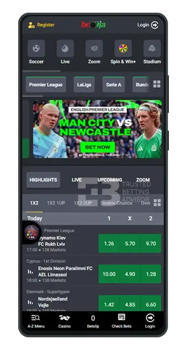 Bet9ja Mobile App Sports Betting Android