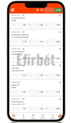 Betano iOS App Sports