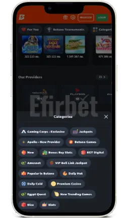Betano Casino App iOS