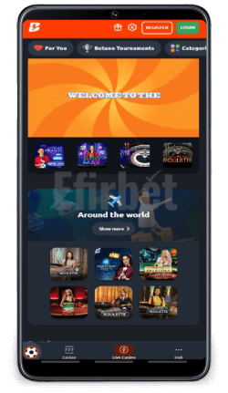 Betano mobile App Live Casino Games