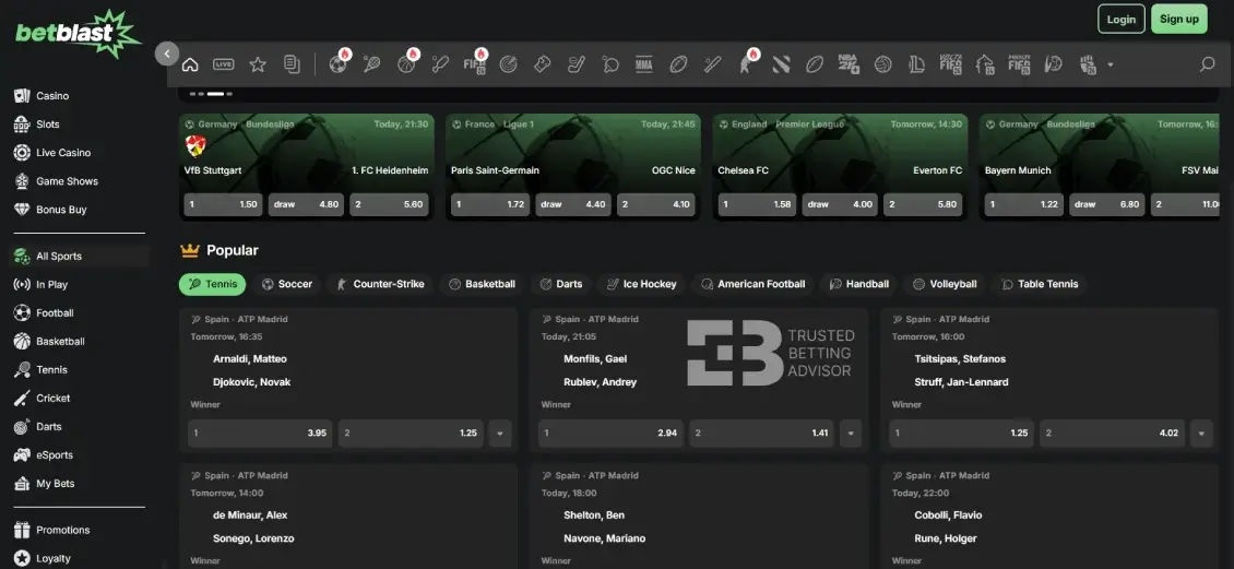 Betblast Sportsbook