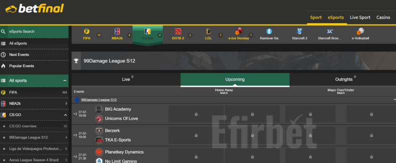 betfinal esports