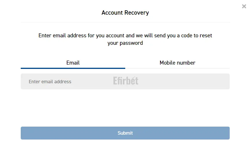 Betfred login my account recovery