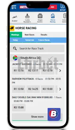 Betfred app horse racings