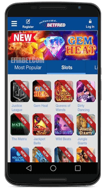 Betfred casino app