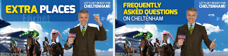 Betfred Cheltenham promos