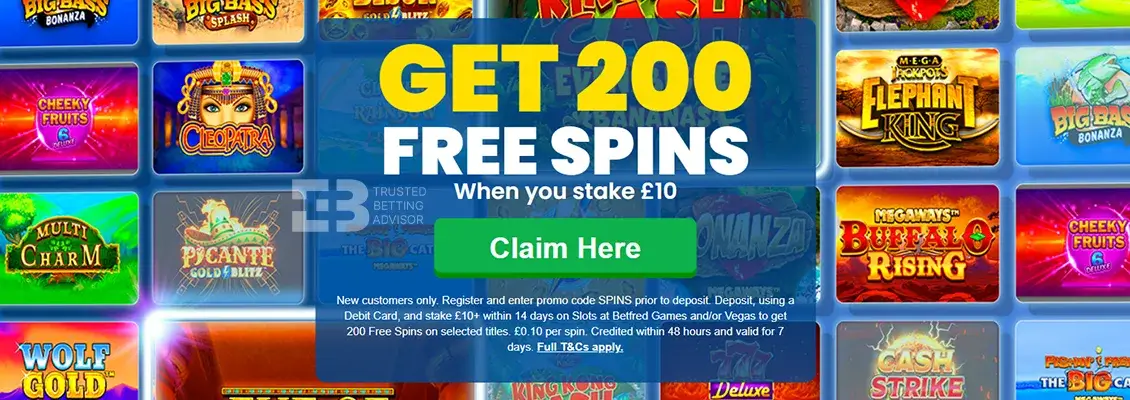 Betfred Games Welcome Bonus