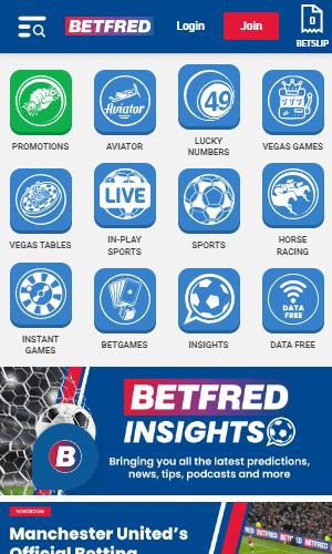 Betfred UK Mobile Screenshot