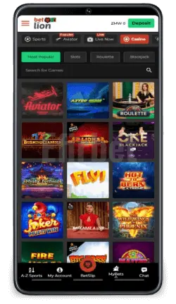 Betlion Mobile Casino