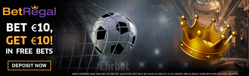 BetRegal welcome sport bonus for new customers